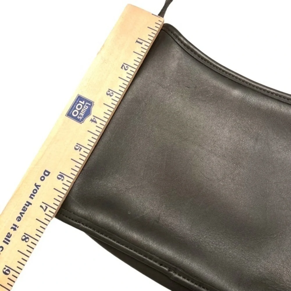 Coach black mambo crossbody bag rare nickel hardware
